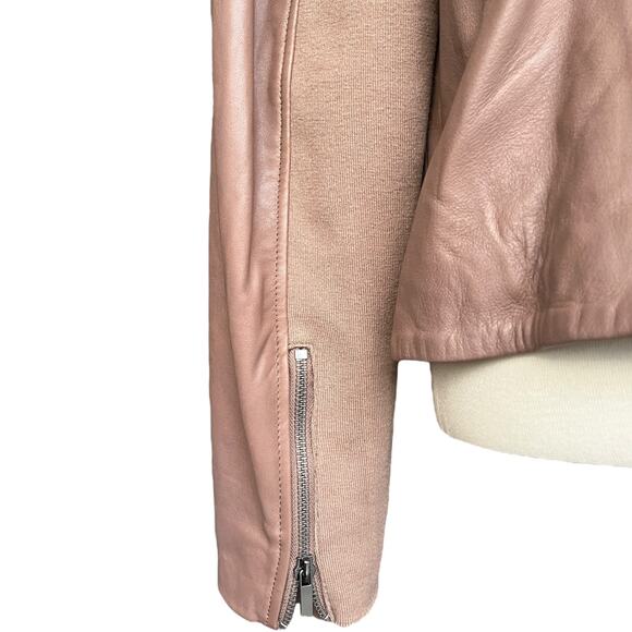 Neiman Marcus The Leather Collection Classic 100% Leather Jacket Size Large - Picture 4 of 8